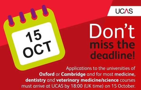 UCAS Medical School Application Deadline Glinks