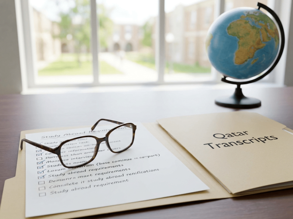 Study abroad destination from Qatar