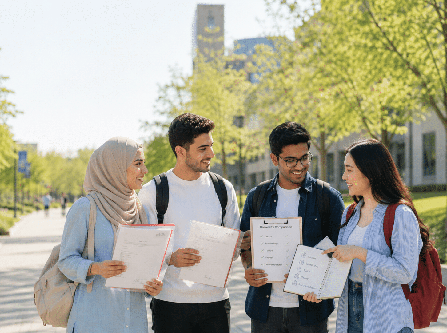How to compare university offers before paying a deposit guidance for students and families.